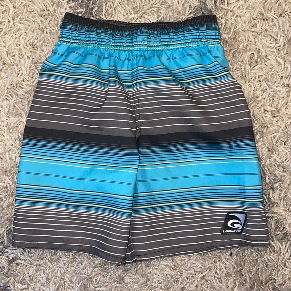 Laguna striped swim shorts